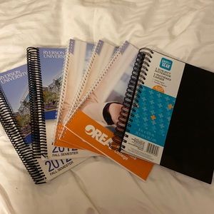 ❣️sold❣️ Bundle of 6 notebooks